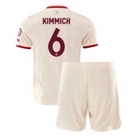 Maglie da calcio Bayern Munich Joshua Kimmich #6 Terza Maglia Bambino 2024-25 Manica Corta (+ Pantaloni corti)